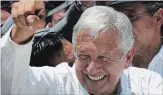  ?? MARCO UGARTE
THE ASSOCIATED PRESS FILE PHOTO ?? Presidenti­al candidate Andres Manuel Lopez Obrador has argued for more reliance on domestic production.