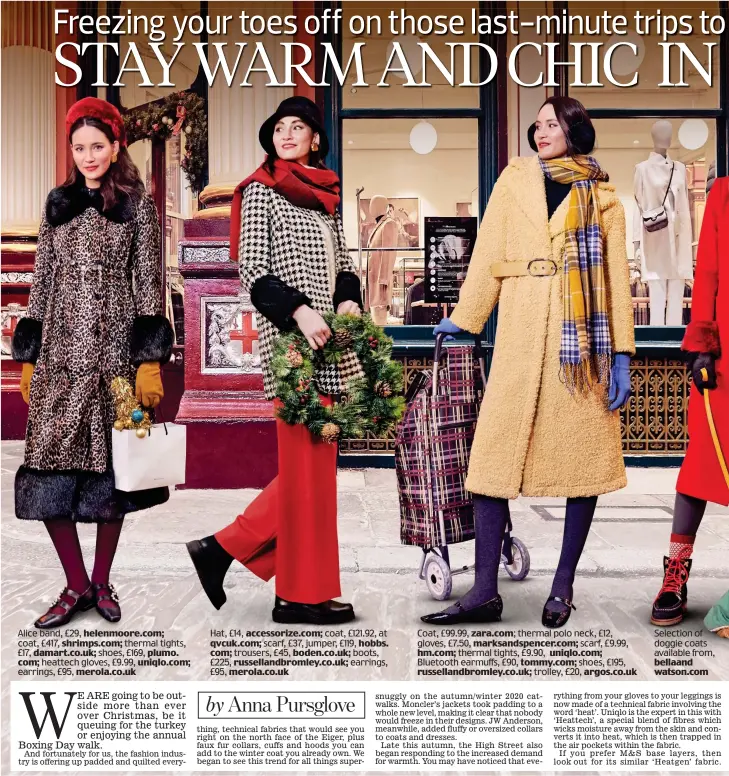 STAY WARM AND CHIC IN THE TURKEY QUEUE - PressReader