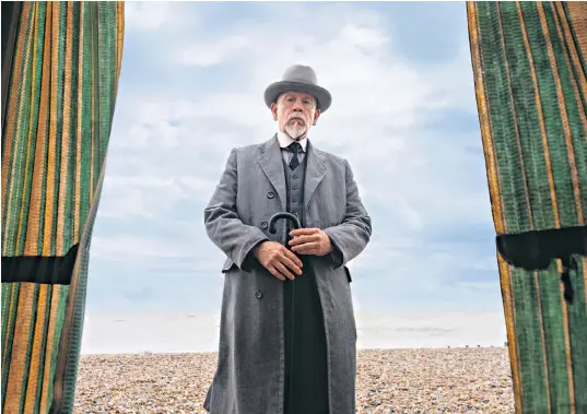  ??  ?? Hercule Poirot (John Malkovich) must face a Britain where fascism is on the rise