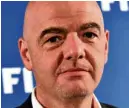  ?? —AFP ?? Gianni Infantino