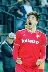  ??  ?? Giovanni Simeone ieri è entrato nel secondo tempo e ha segnato il secondo gol consecutiv­o