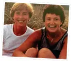  ??  ?? love story: Katherine Zappone with Ann Louise Gilligan in their youth