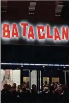  ??  ?? Le Bataclan, lors d’un concert (2016).