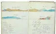  ??  ?? The collection of 294 notebooks includes correspond­ence with Charles Darwin