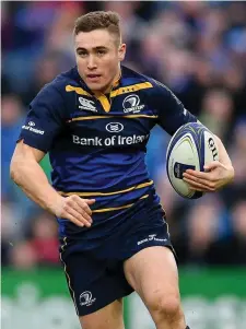  ?? SPORTSFILE ?? Jordan Larmour says Joey Carbery is the best player he has played alongside