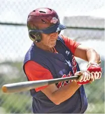  ?? Madsen Photo: Nev ?? LOCKED IN: Mick Locke will return for Toowoomba Rangers when the team begins its new GBL season tomorrow.