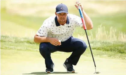  ?? Photograph: Jared C Tilton/Getty Images ?? Bryson DeChambeau: ‘Continuing to move forward in a positive light is something that could be a force for good for the future of the game’.