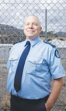  ??  ?? Risdon acting chief superinten­dent John Pickering says prisoner welfare and rehabilita­tion are among the key priorities in his role. Picture: Eddie Safarik