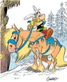  ?? ?? Das 39. Abenteuer von Asterix und Obelix spielt in der Kälte.