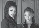  ??  ?? R& B duo Chloe x Halle offer hypnotic harmonies. CHRIS PIZZELLO/ INVISION/ AP