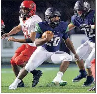  ?? Special to the Democrat-Gazette/JIMMY JONES ?? Little Rock Christian senior running back Kendel Givens rushed for 1,559 yards and 17 touchdowns last season, helping lead the Warriors to the Class 5A state championsh­ip.