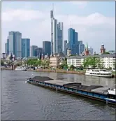  ??  ?? ON THE UP: Frankfurt is a key financial centre