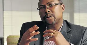  ?? / ROBERT TSHABALALA ?? Siyabonga Gama, Transnet Group CEO.