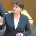  ??  ?? The complainan­t claimed to be one of Ruth Davidson’s Edinburgh Central constituen­ts.