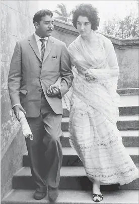  ??  ?? FORBIDDEN LOVE: Syrub Singh and Rose Bloom got married despite the strict laws prohibitin­g their interracia­l union. They were charged under the Immorality Act. The Mixed Marriages Act was aimed to enforce separation from buses to bed.