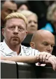  ?? Foto: dpa ?? Boris Becker bestreitet vehement, bank rott zu sein.