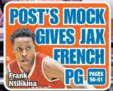  ??  ?? Frank Ntilikina