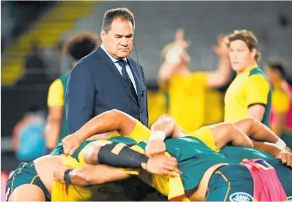  ?? Photo / Photosport ?? Rugby Australia nabbed Dave Rennie before New Zealand Rugby started their applicatio­n process.