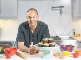  ??  ?? Sachin Seth, a Halifax chef, appeared in the second season of The Great Canadian Baking Show.