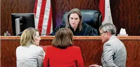  ?? Karen Warren/Staff file photo ?? In 2022, Harris County private court-appointed attorneys were paid
$60 million, nearly double the entire budget for the Public Defender’s Office.