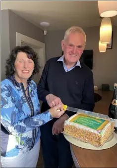  ??  ?? Michael and Claire Hanlon celebrate 40 years as a John Deere dealer.