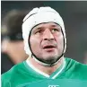  ??  ?? Choice: Rory Best