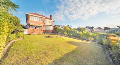  ??  ?? The couple’s 52 Paritai Dr home, shown here in 2014, has a CV of $8.2 million.