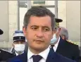  ??  ?? Gérald Darmanin a exprimé, hier, son « respect » et salué « un travail extrêmemen­t dangereux et difficile » réalisé par les policiers et les gendarmes. (Doc BFMTV)