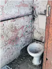  ?? Pictures: SUPPLIED ?? THE DIFFERENCE: Before and after views of the ablution facilities at Phakamile Junior Secondary School in Mdantsane. The toilets received a much needed facelift from non-profit organisati­on, The African Show Coalition Institute, (TASCI), which focuses on rebuilding the dignity of rural and township schools.