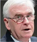  ??  ?? ‘Desperate’... John McDonnell