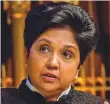  ?? Bloomberg ?? Indra Nooyi