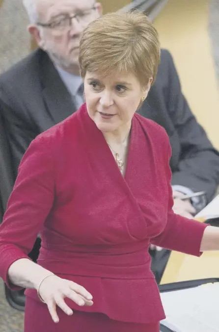  ??  ?? 2 Nicola Sturgeon should be making education a priority, writes Brian Monteith