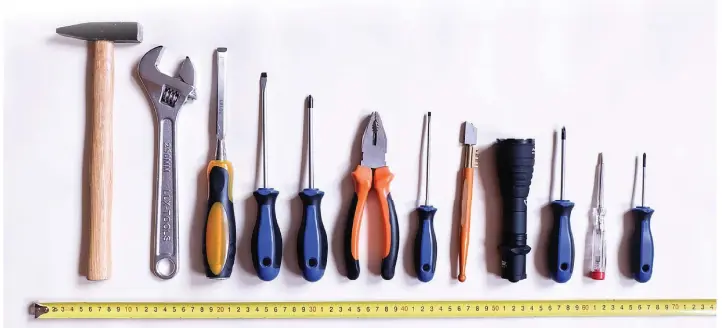  ?? Crédit : Pixabay ?? À la maison, on devrait avoir un coffre à outils bien garni pour nous permettre de faire certains travaux.