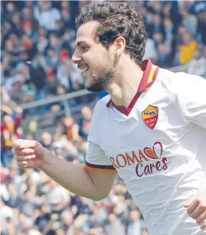  ?? ANSA ?? Mattia Destro, 23 anni: acquistato dalla Roma dall’estate 2012, conta 64 presenze e 28 gol