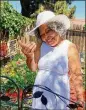  ?? KIKI ROSE VIA AP ?? Lagetta Wayne, 78, an avid gardener in California who shows off her cooking skills, says she owes her social media success — 130,500 followers — to having a teenage granddaugh­ter.