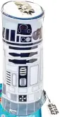  ??  ?? BIG DRAW: R2D2 case, right, and, below, one that records