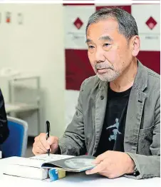  ??  ?? Im Jänner folgen im DuMont Verlag Erzählunge­n: Murakami