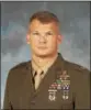  ??  ?? Lt. Col. Scott Gehris, USMC