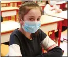  ??  ?? BREAKING RANKS: Ten schools have so far told pupils to wear masks