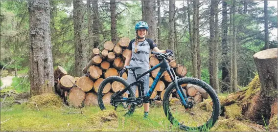  ??  ?? Nevis Range has just announced a deal to support local rider Mikayla Parton for the new season.