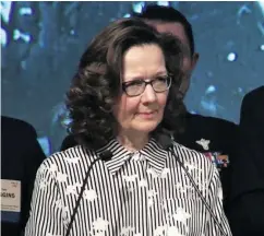  ?? AFP PHOTO / OSS SOCIETY FILES ?? Nominated to lead the Central Intelligen­ce Agency, Gina Haspel once ran a secret interrogat­ion operation in Thailand accused of torturing detainees.