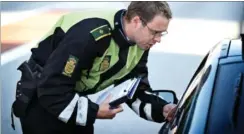  ?? FOTO: JENS DRESLING ?? Adskillige danskere kan se frem til at få en snak med politiet i løbet af juli.