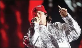  ??  ?? Le Caennais Orelsan a durablemen­t marqué les années 2010.