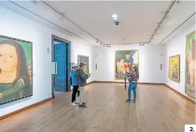  ?? ?? 2. Puertas adentro.
Una de las salas del Museo Botero, con entrada gratuita todos los días.