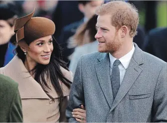  ?? ALASTAIR GRANT
THE ASSOCIATED PRESS ?? Long dismissed as a party boy, Prince Harry has transforme­d himself in the public eye and enjoys widespread popularity as he prepares to marry Meghan Markle on May 19.