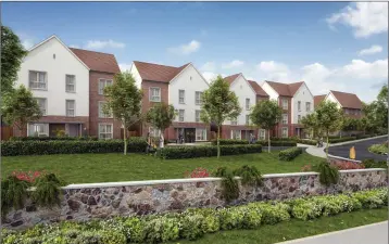  ??  ?? Cairn Homes developmen­t at Farrankell­y.