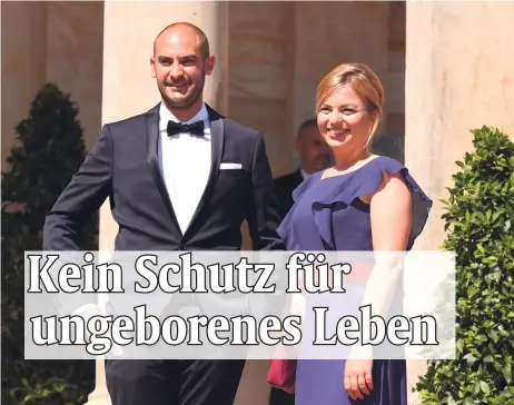  ?? Foto: dpa ?? Danyal Bayaz und Katharina Schulze sind verheirate­t und bereits Eltern eines Sohnes.