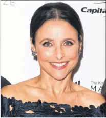  ?? AP PHOTO ?? Julia Louis-dreyfus arrives at the Kennedy Center for the Performing Arts for the 21st Annual Mark Twain Prize for American Humor on Sunday in Washington, D.C.