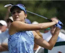  ?? STEVE HELBER/THE ASSOCIATED PRESS ?? Lexi Thompson finished with a 20-under 264 at the Kingsmill Championsh­ip, breaking Annika Sorenstam’s tournament record.