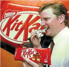 Kitkat maker sees chocolate demand ebbing - PressReader